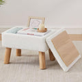 Storage Ottoman, Small Foot Stool Ottoman by FIMIVIBI