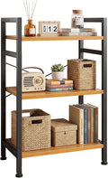 DUMOS 3 Tiers Open Bookshelf, Classic Freestanding Tall Display Shelf, Sturdy by DumosLifestyle