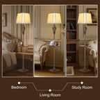 65" High Vintage Floor Lamp - Image 4