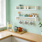 Fixwal Nursery Book Shelves, 23.6 Inch Floating Bookshelves - Image 5