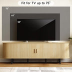ONBRILL 70.8" TV Stand with Power Outlet - Image 6