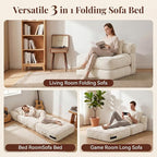 Folding Sofa Bed, Convertible Sleeper Chair - Image 3