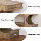 Tohomeor Console Tables for Entryway 47.24-Inch, Wooden Sofa Table Behind The - Image 5