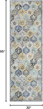 Lahome Moroccan Washable Hallway Runner - Image 2