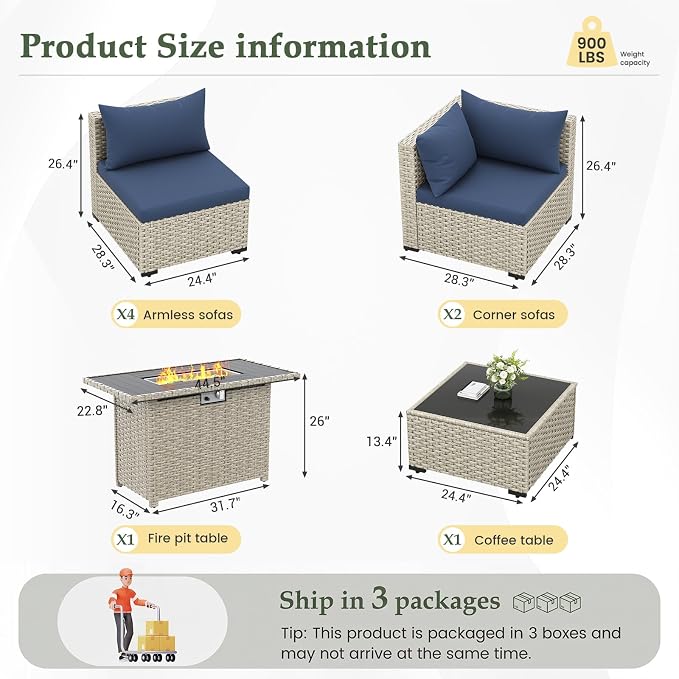 UDPATIO Patio Furniture Set - Image 8