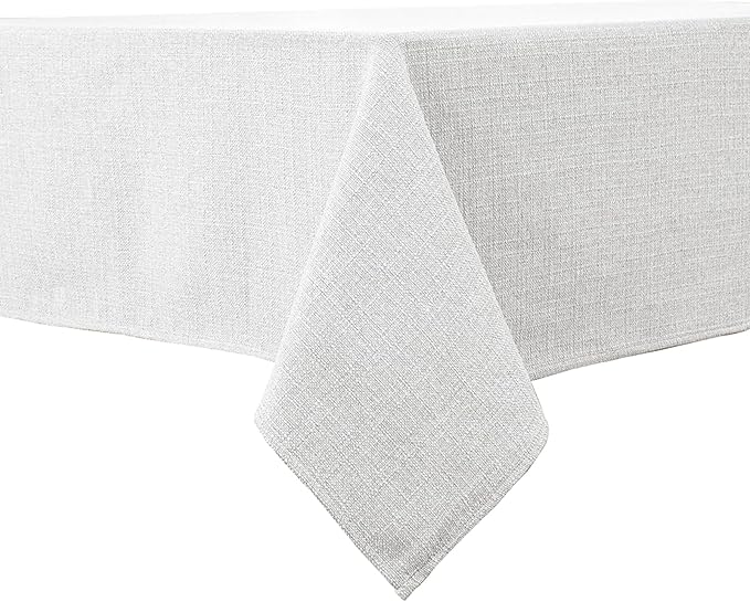 BALCONY & FALCON Rectangle Tablecloth 57" x 85" Washable Wrinkle Resistant and by BALCONYFALCON