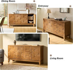 HULALA HOME Mid Century Sideboard Buffet Cabinet - Image 3