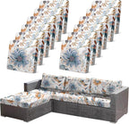 CALBODE 12Pcs High Elastic Digitally Printed Sofa Seat Cushion Cover by CALBODE