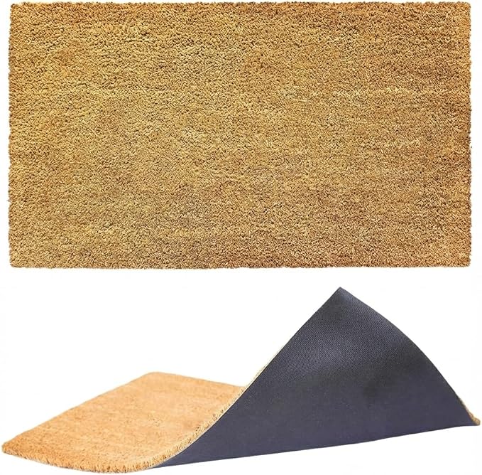 Ecomills Coco Coir Doormat, 36 x 84 in, Vinyl Backing by Ecomills