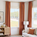 INOVADAY 100% Blackout Linen Curtains - Image 5
