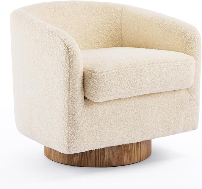 VINGLI 360°Swivel Accent Chairs Set of 2 - Image 9