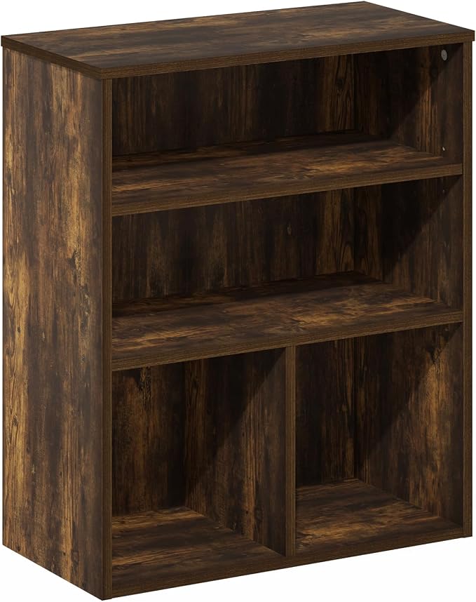 Furinno PASIR Book Shelf, 3-Tier Display Bookshelf - Image 5