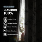 SimpleHome 100% Blackout Curtains - Image 3