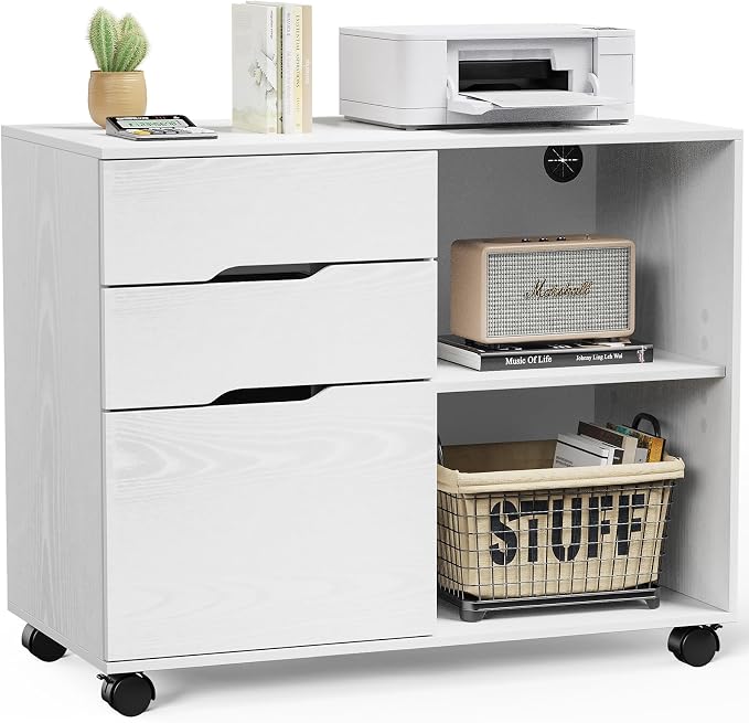 DUMOS Rolling File Cabinet by DumosLifestyle