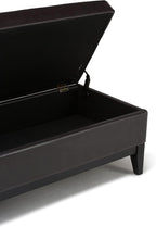 SIMPLIHOME Oregon Storage Ottoman Bench - Image 10
