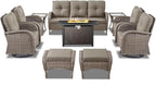 Belord Expansive 10 Pieces Outdoor Patio Furniture Set - Image 3