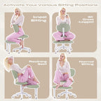 Pinmoco Ergonomic Cross Legged Office Chair - Image 7