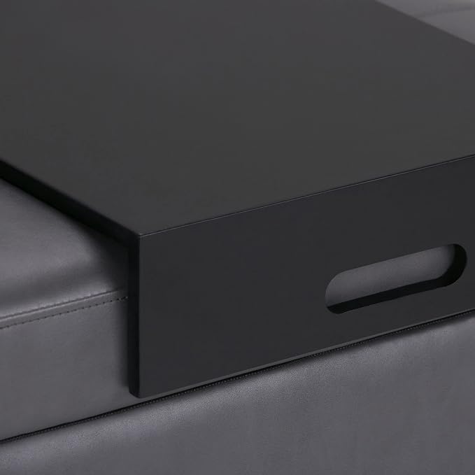 SIMPLIHOME Oregon Storage Ottoman Bench - Image 7