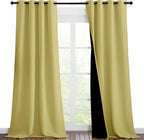 NICETOWN 100% Blackout Blinds, 46 inches x 102 inches, Laundry Room Decor by NICETOWN