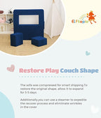 Elftopia Modular Kids Sofa, Toddler Couch Foam Armchair - Image 7