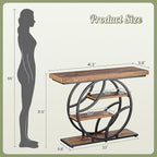 Huuger Modern Console Table, 41.3 Inch Sofa Table - Image 2
