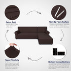 PureFit Super Stretch Sectional Couch Covers - Image 3