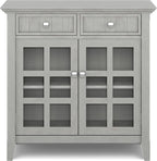 SIMPLIHOME Acadian Storage Cabinet - Image 5