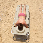 ABORON Sun Tanning Chair, 3 in 1 5 Positions Adjustable Heavy Duty Folding - Image 4