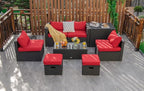 Tangkula 8 Pieces Patio Furniture Set - Image 3