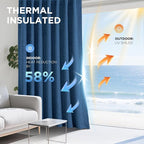 Joydeco Blackout Curtains for Bedroom - Image 4