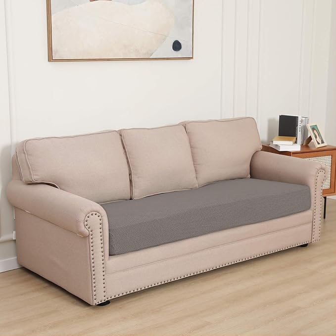 Easy-Going Stretch 1 Piece Oversized Couch Cushion Cover - Image 2