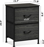 WLIVE Night Stand, Small Dresser - Image 3