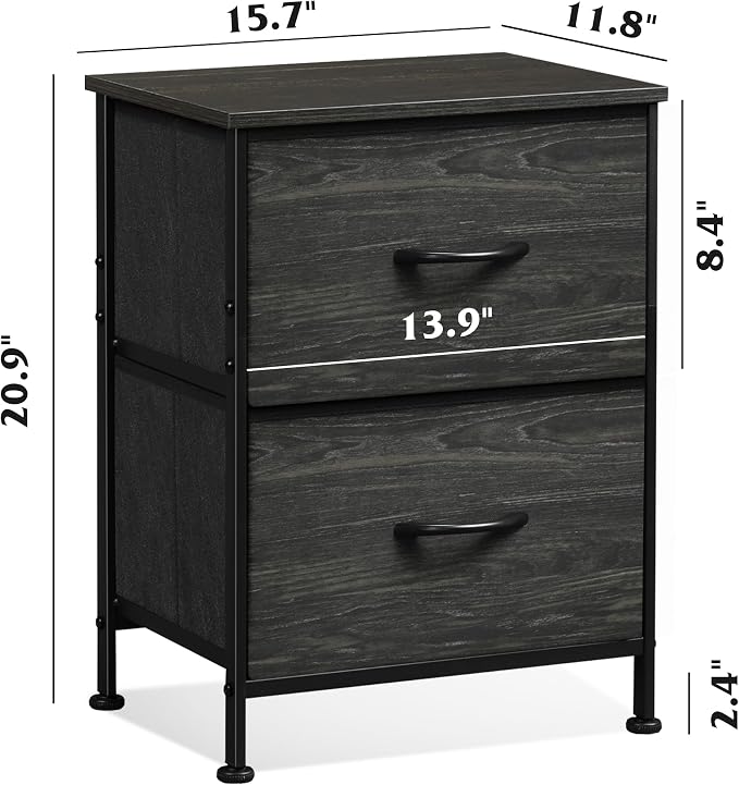 WLIVE Night Stand, Small Dresser - Image 3