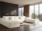 168" Cloud Sectional Couch, Comfort U Shaped Sofa by VYUXWO