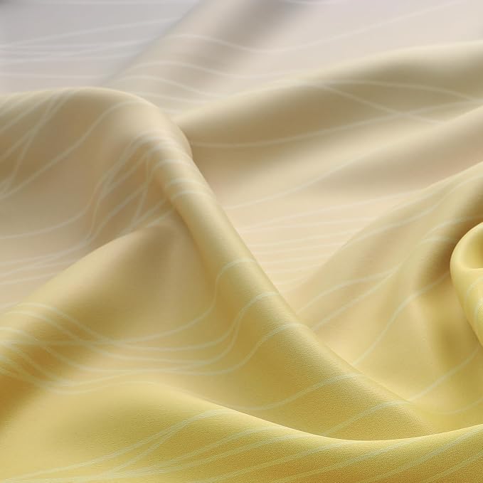 Grey and Yellow Ombre Blackout Curtains - Image 9