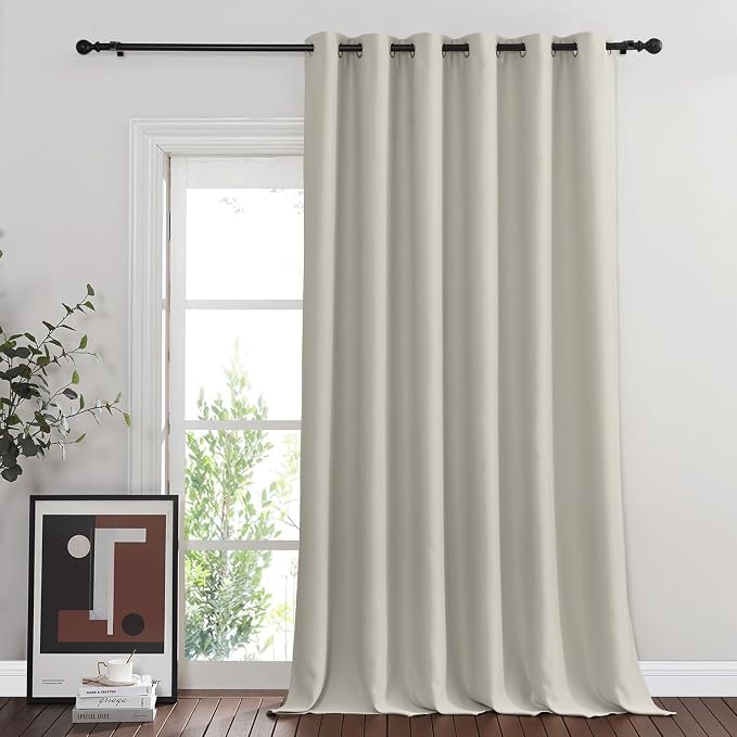 NICETOWN Blackout Sliding Glass Door Curtains, Room Darkening Thermal Insulated - Image 8