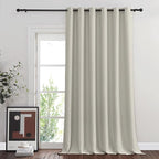 NICETOWN Blackout Curtains for Sliding Glass Door Room Divider Noise Reduce - Image 8