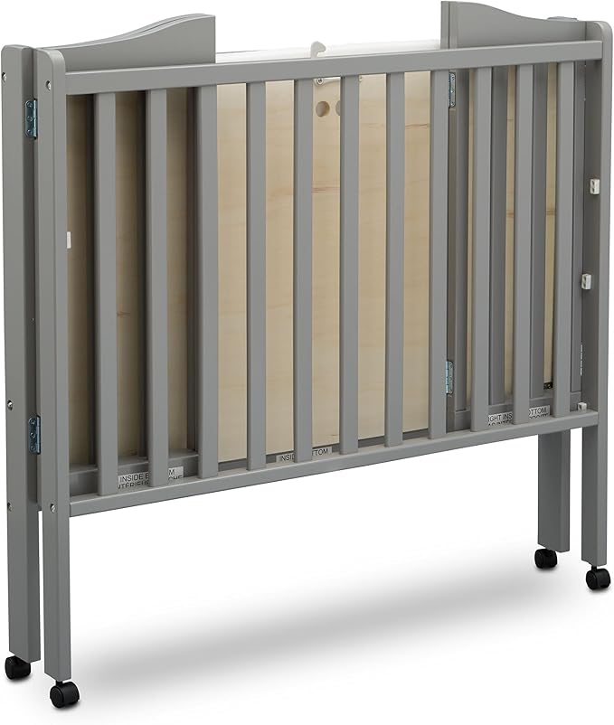 Delta Children Folding Portable Mini Baby Crib - Image 11