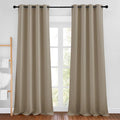 NICETOWN Taupe Blackout Curtains & Drapes by NICETOWN
