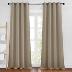 NICETOWN Taupe Blackout Curtains & Drapes by NICETOWN