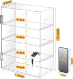 Acrylic Display Case with Lock – Acrylic Storage Chest - Image 3