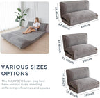 MAXYOYO Folding Sofa Bed, Floor Sofa Convertible Sleeper Chair - Image 2