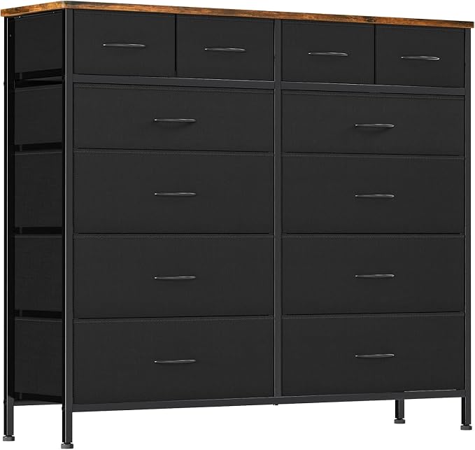 VASICAR Large Dresser for Bedroom by VASICAR