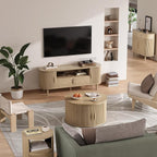 SULIVES Round Coffee Table - Image 8