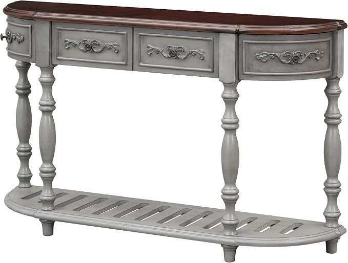 LUMISOL Half Moon Console Table - Image 4