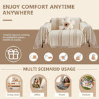 DREAMINGO Chenille Armchair Cover Jacquard Sofa Covers Washable Furniture - Image 3