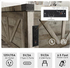 jimeimen Farmhouse Lift Top Coffee Table - Image 4
