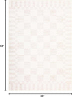 GarveeHome Checkered Rug 3x5 Area Rugs - Image 2