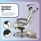 Serta® Lautner Executive Home Office Desk Chair, Ergonomic High-Back - Image 8