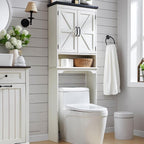 ACCOHOHO Over The Toilet Storage Cabinet, Farmhouse Bathroom Cabinet by ACCOHOHO